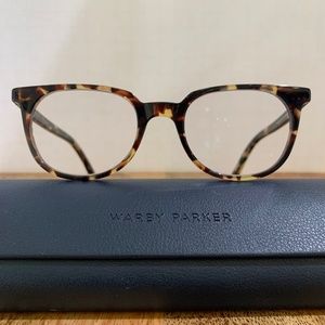 Warby Parker Keene Blue Light Reading +1.50 EUC